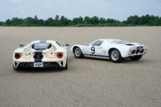 Preproduction 2022 Ford GT Heritage Edition